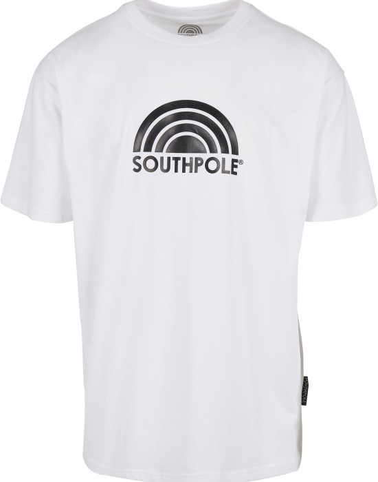 Мъжка тениска в бял цвят Southpole Logo Tee white, Тениски - Lit.bg Мъжка тениска в бял цвят Southpole Logo Tee white, Мъже - Lit.bg
