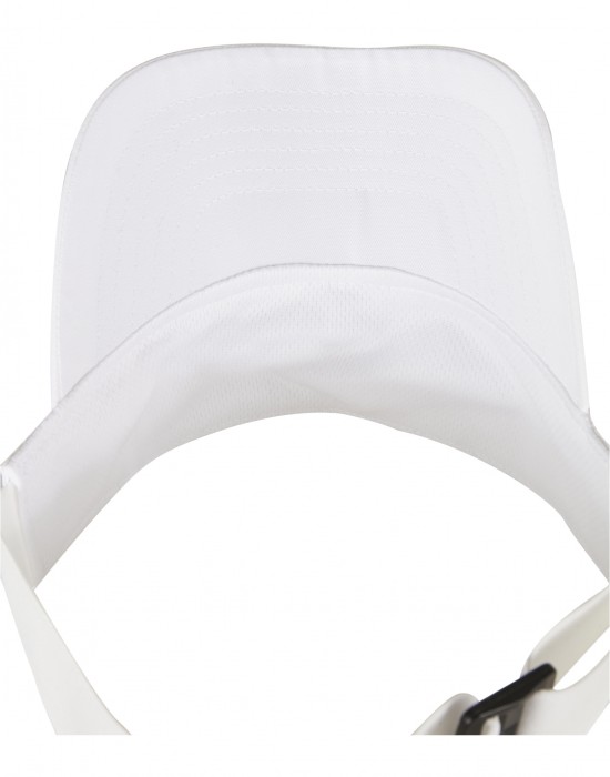 Визьор в бял цвят Urban Classocs Performance Visor Cap, Аксесоари - Lit.bg