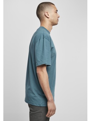 Мъжка изчистена тениска в петролно син цвят Urban Classics Tall teal 