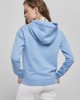 Дамски суичър в син цвят Urban Classics Ladies Hoody clearwater, Жени - Lit.bg