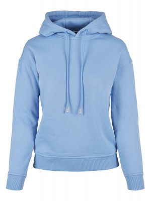 Дамски суичър в син цвят Urban Classics Ladies Hoody clearwater