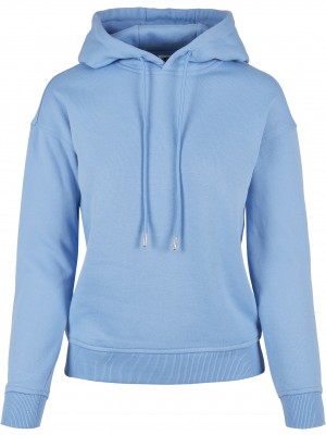 Дамски суичър в син цвят Urban Classics Ladies Hoody clearwater