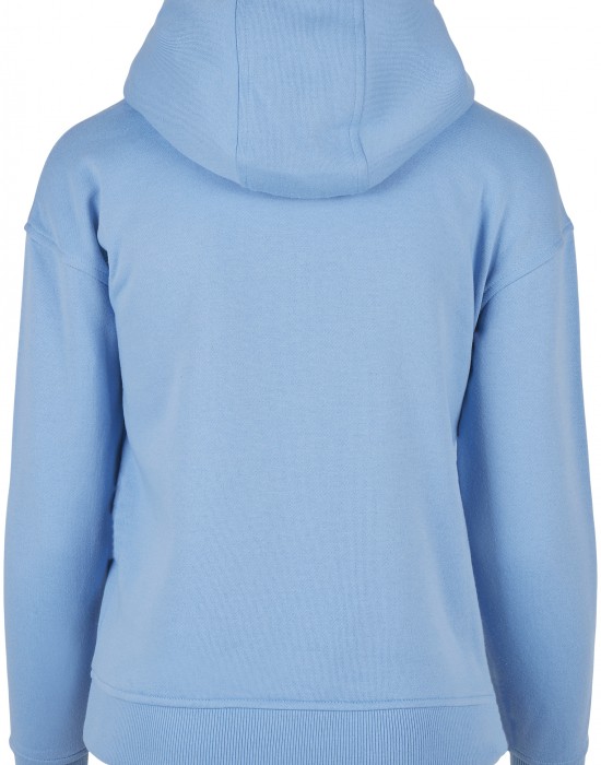 Дамски суичър в син цвят Urban Classics Ladies Hoody clearwater, Суичъри - Lit.bg Дамски суичър в син цвят Urban Classics Ladies Hoody clearwater, Жени - Lit.bg
