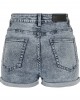 Дамски къси дънкови панталони в светлосин цвят Urban Classics 5 Pocket Shorts light skyblue acid washed, Жени - Lit.bg