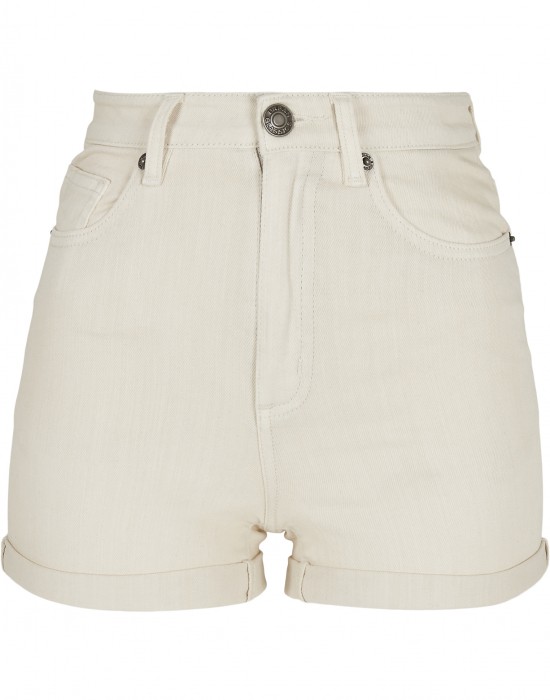 Дамски къси дънкови панталони в пясъчен цвят Urban Classics 5 Pocket Shorts, Дамски къси панталони - Lit.bg Дамски къси дънкови панталони в пясъчен цвят Urban Classics 5 Pocket Shorts, Жени - Lit.bg