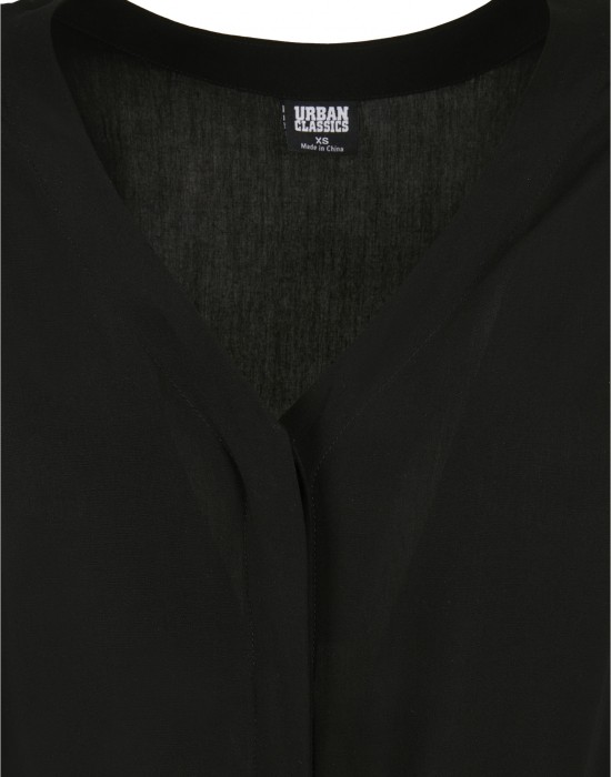 Дамски гащеризон Urban Classics Ladies Short Viscose Belt Jumpsuit, Жени - Lit.bg