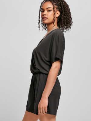 Дамски гащеризон в черен цвят Urban Classics 