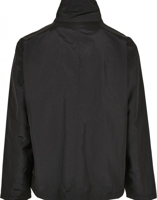 Мъжка ветровка в черен цвят Urban Classics Double Pocket Nylon Crepe Jacket, Мъже - Lit.bg