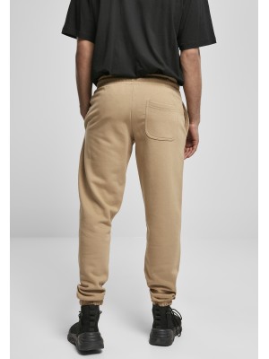 Мъжко долнище в бежов цвят Urban Classics Basic Sweatpants 2.0 