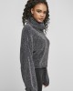 Дамски къс пуловер в сив цвят Urban Classics Ladies Short Chenille Turtleneck Sweater, Блузи - Lit.bg Дамски къс пуловер в сив цвят Urban Classics Ladies Short Chenille Turtleneck Sweater, Жени - Lit.bg