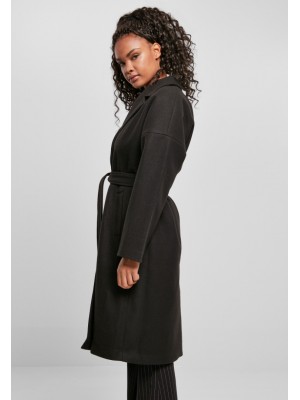 Дамско палто в черен цвят Urban Classics Ladies Oversized Classic Coat 