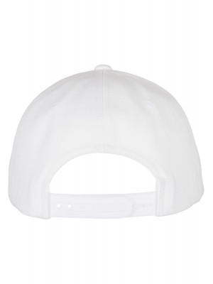 Шапка с козирка в бял цвят Urban Classics Premium Curved Visor Snapback 