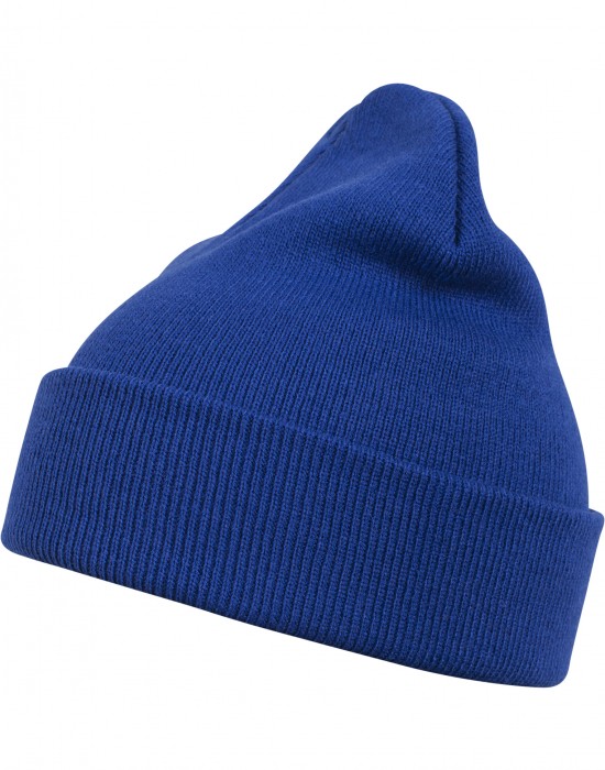 Бийни шапка в кралско син цвят Beanie Basic Flap royal, Аксесоари - Lit.bg