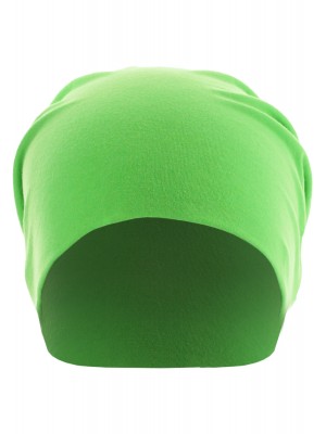 Бийни шапка в неоново зелено MSTRDS Jersey 