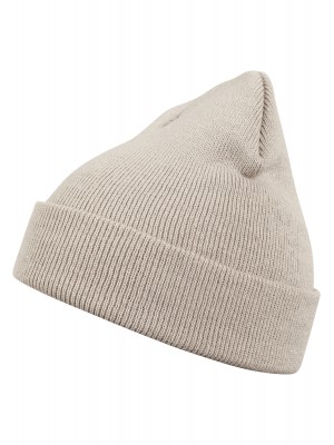 Бийни шапка в светлосив цвят MSTRDS Beanie Basic Flap lightgrey 