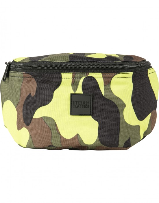 Чанта за рамо в жълт камуфлаж URBAN CLASSICS CAMO HIP-BAG FROZENYELLOW CAMO, Аксесоари - Lit.bg Чанта за рамо в жълт камуфлаж URBAN CLASSICS CAMO HIP-BAG FROZENYELLOW CAMO, Аксесоари - Lit.bg