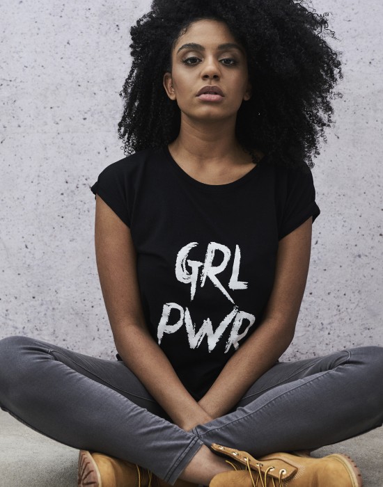 Черна дамска тениска Mister Tee GRL PWR, Жени - Lit.bg Черна дамска тениска Mister Tee GRL PWR, Жени - Lit.bg