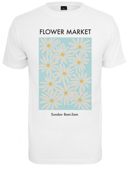 Дамска тениска в бял цвят Mister Tee Flower Market, Тениски - Lit.bg Дамска тениска в бял цвят Mister Tee Flower Market, Тениски - Lit.bg