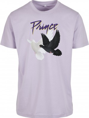 Дамска тениска в лилав цвят Merchcode Ladies Prince Dove.
