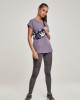 Дамска тениска в лилав цвят Urban Classics Ladies Extended Shoulder Tee dustypurple, Жени - Lit.bg
