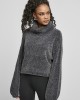Дамски къс пуловер в сив цвят Urban Classics Ladies Short Chenille Turtleneck Sweater, Блузи - Lit.bg Дамски къс пуловер в сив цвят Urban Classics Ladies Short Chenille Turtleneck Sweater, Жени - Lit.bg