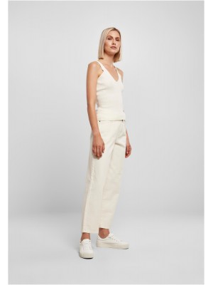 Дамски плетен потник в цвят екрю Ladies Top 