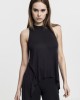 Дамски потник в черен цвят Urban Classics Ladies HiLo Viscose Top black, Жени - Lit.bg