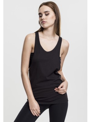 Дамски потник в черен цвят Urban Classics Ladies Loose Tank black 