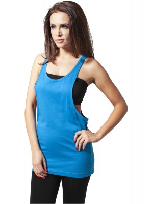 Дамски потник в цвят тюркоаз Urban Classics Ladies Loose Tank turquoise