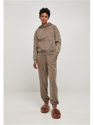 Дамски суичър с качулка в кафяв цвят Urban Classics Terry Hoody