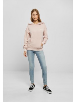 Дамски суичър с качулка в розов цвят Urban Classics Terry Hoody