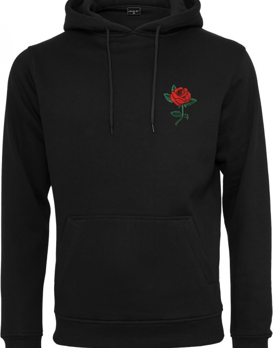 Дамски суичър в черно Mister Tee Rose Hoody, Жени - Lit.bg