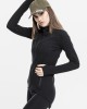 Дамски суичър в черно Urban Classics Ladies Athletic Interlock Zip Hoody, Жени - Lit.bg Дамски суичър в черно Urban Classics Ladies Athletic Interlock Zip Hoody, Жени - Lit.bg