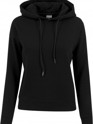 Дамски суичър в черно Urban Classics Ladies Hoody 