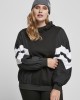 Дамски суичър в черно от Urban Classics Ladies Mix Crinkle Nylon Sweat, Жени - Lit.bg