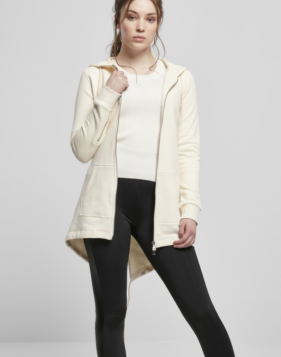 Дамски суичър в пясъчен цвят Urban Classics Ladies Sweat Parka, Суичъри - Lit.bg Дамски суичър в пясъчен цвят Urban Classics Ladies Sweat Parka, Жени - Lit.bg