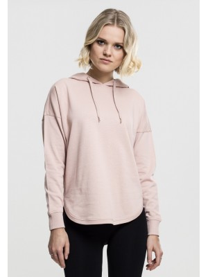 Дамски суичър в светлорозово Urban Classics Ladies Oversized Terry Hoody