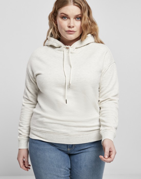 Дамски суичър в светлосиво Urban Classics Ladies Hoody, Суичъри - Lit.bg Дамски суичър в светлосиво Urban Classics Ladies Hoody, Жени - Lit.bg