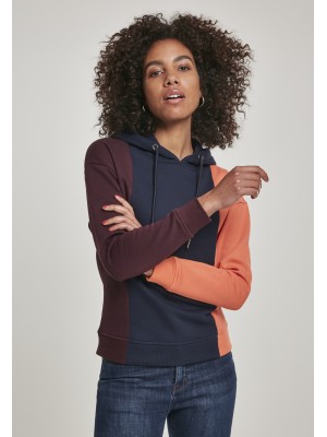 Дамски суичър в три цвята Urban Classics Ladies Tripple Hoody 