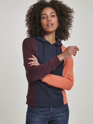 Дамски суичър в три цвята Urban Classics Ladies Tripple Hoody 