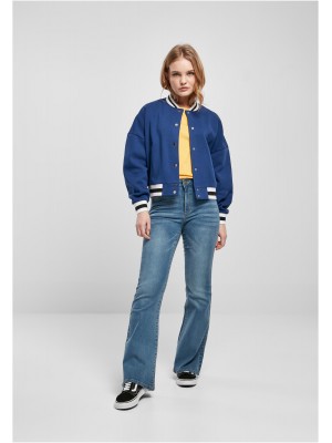 Дамско колежанско яке в син цвят Urban Classics College Jacket