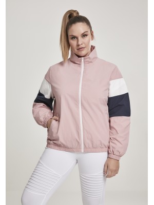 Дамско спортно горнище Urban Classics darkrose/nvy/wht