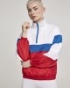 Дамско спортно горнище Urban Classics white/firered/brightblue, Жени - Lit.bg