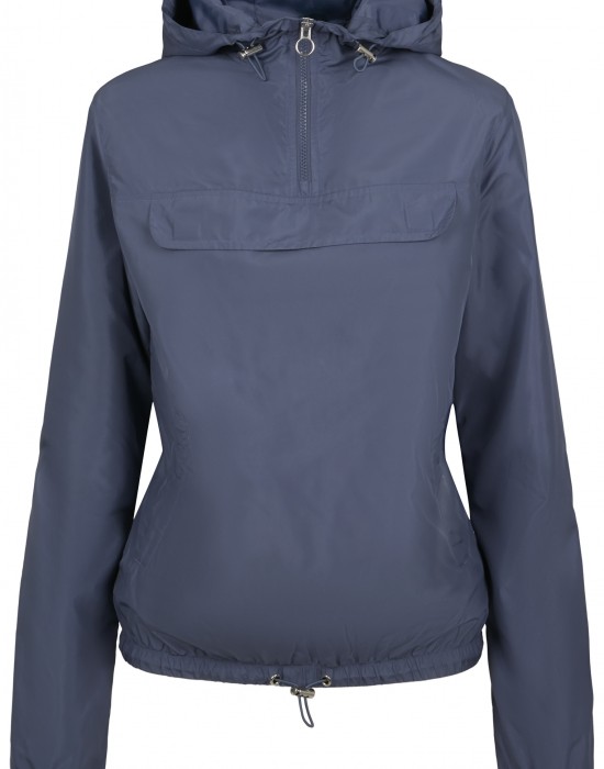 Дамско яке в синьо от Urban Classics Ladies Basic Pull Over Jacket, Жени - Lit.bg