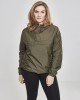 Дамско яке в цвят маслина от Urban Classics Ladies Basic Pull Over, Жени - Lit.bg