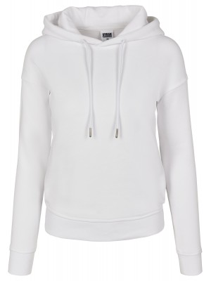 Детски суичър в бял цвят Urban Classics от органичен памук