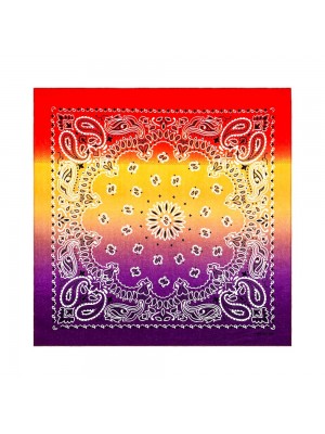 Кърпа за глава бандана HoodStyle Bandana NEW в червено омбре