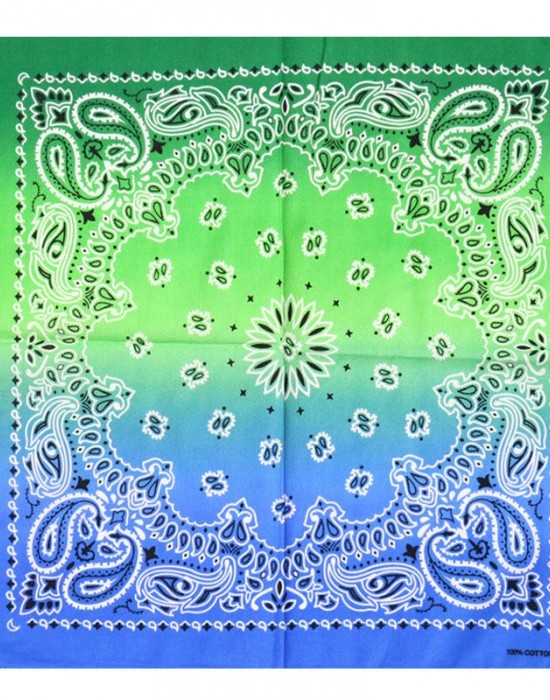 Кърпа за глава бандана HoodStyle Bandana NEW в синьо омбре, Бандани кърпи - Lit.bg