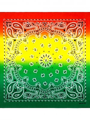 Кърпа за глава бандана HoodStyle Bandana NEW в жълто омбре
