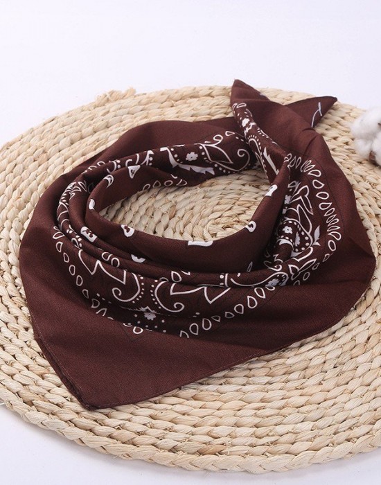 Кърпа за глава бандана HoodStyle Bandana в кафяво, Аксесоари - Lit.bg